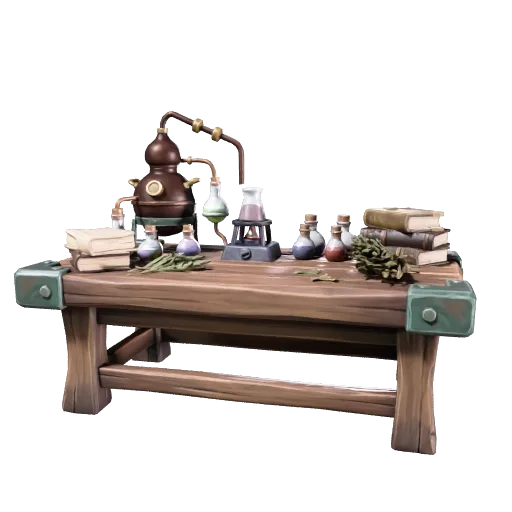 Alchemy table